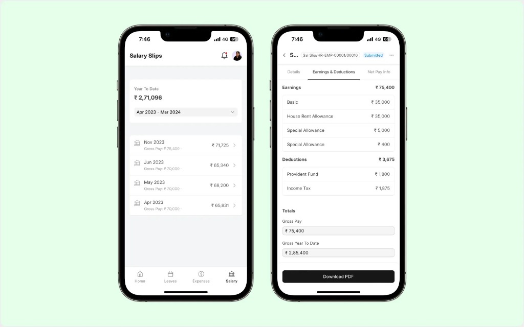 Digital Salary Slips & SSF Payroll